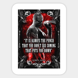 Riddick Quote Sticker